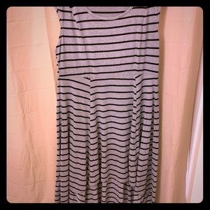 High Low Striped Torrid Dress